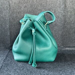 Portland Leather Teal Hobo Bag